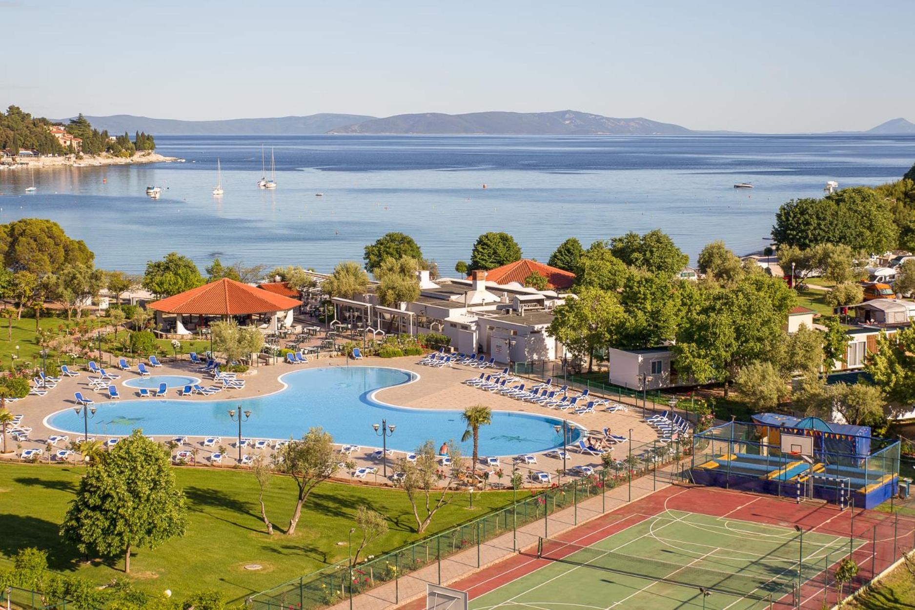 Camping Residence Oliva Rabac Exterior foto